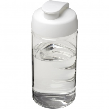 Logo trade corporate gifts picture of: H2O Active® Bop 500 ml flip lid sport bottle