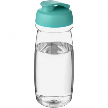 Logo trade promotional gifts image of: H2O Active® Pulse 600 ml flip lid sport bottle