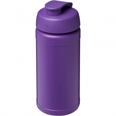 Logo trade promotional merchandise picture of: Baseline® Plus 500 ml flip lid sport bottle