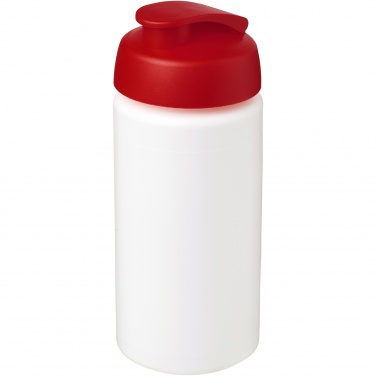 Logo trade promotional giveaways picture of: Baseline® Plus grip 500 ml flip lid sport bottle