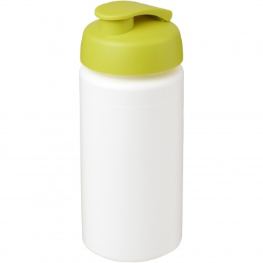 Logo trade promotional product photo of: Baseline® Plus grip 500 ml flip lid sport bottle