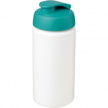 Logo trade promotional merchandise photo of: Baseline® Plus grip 500 ml flip lid sport bottle