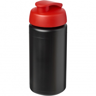 Logo trade advertising product photo of: Baseline® Plus grip 500 ml flip lid sport bottle