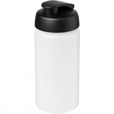 Logo trade promotional gift photo of: Baseline® Plus grip 500 ml flip lid sport bottle