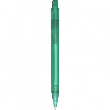 Logo trade promotional items picture of: Calypso frosted ballpoint pen