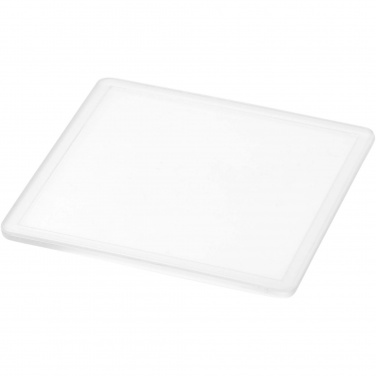 Logotrade promotional gift image of: Ellison square plastic coaster with paper insert