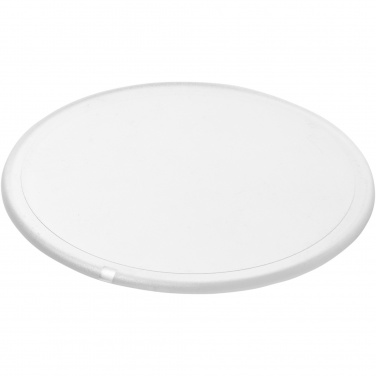 Logo trade promotional giveaway photo of: Renzo round plastic coaster