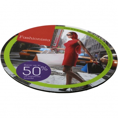 Logo trade corporate gifts picture of: Q-Mat® round mouse mat