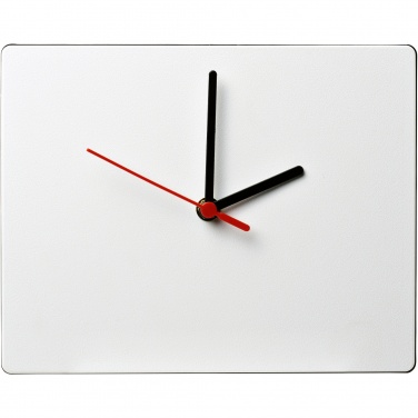 Logotrade business gift image of: Brite-Clock® rectangular wall clock