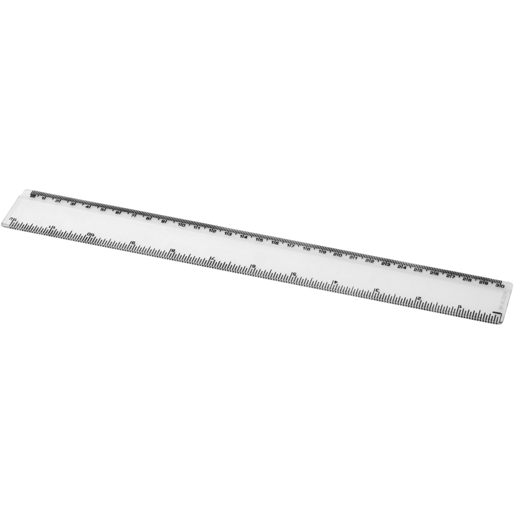 Logotrade promotional giveaway image of: Renzo 30 cm plastic ruler