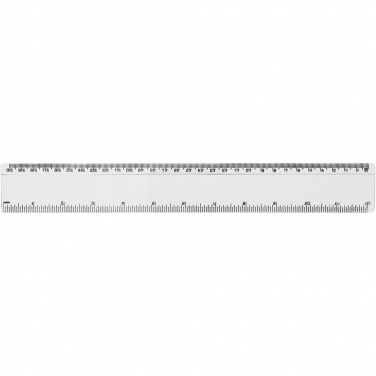 Logo trade promotional products picture of: Renzo 30 cm plastic ruler