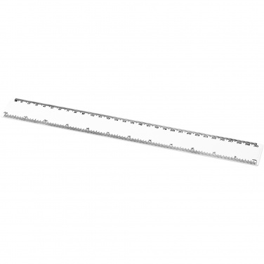 Logo trade promotional products image of: Renzo 30 cm plastic ruler