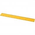 Renzo 30 cm plastic ruler, Yellow