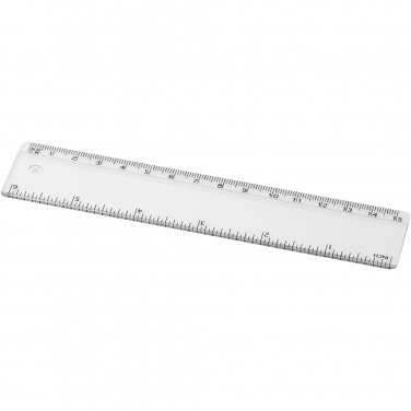 Logotrade promotional item picture of: Renzo 15 cm plastic ruler