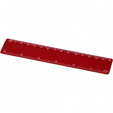 Logotrade promotional giveaway picture of: Renzo 15 cm plastic ruler