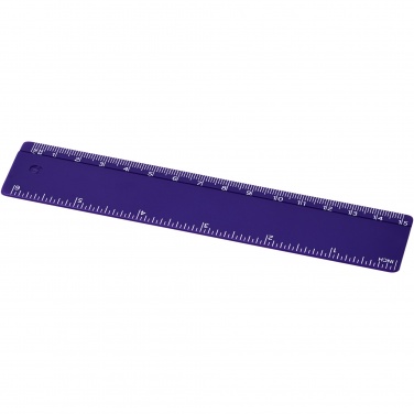 Logotrade promotional giveaways photo of: Renzo 15 cm plastic ruler