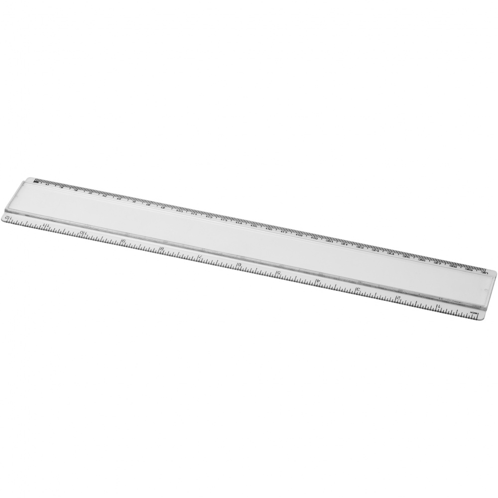 Logo trade promotional products picture of: Ellison 30 cm plastic insert ruler