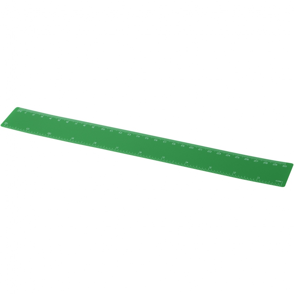 Logo trade business gifts image of: Rothko 30 cm plastic ruler