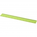 Rothko 30 cm plastic ruler, Lime