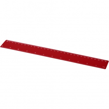 Logo trade promotional merchandise image of: Rothko 30 cm plastic ruler