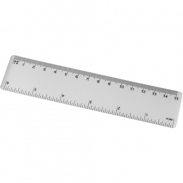 Logo trade promotional giveaways picture of: Rothko 15 cm plastic ruler