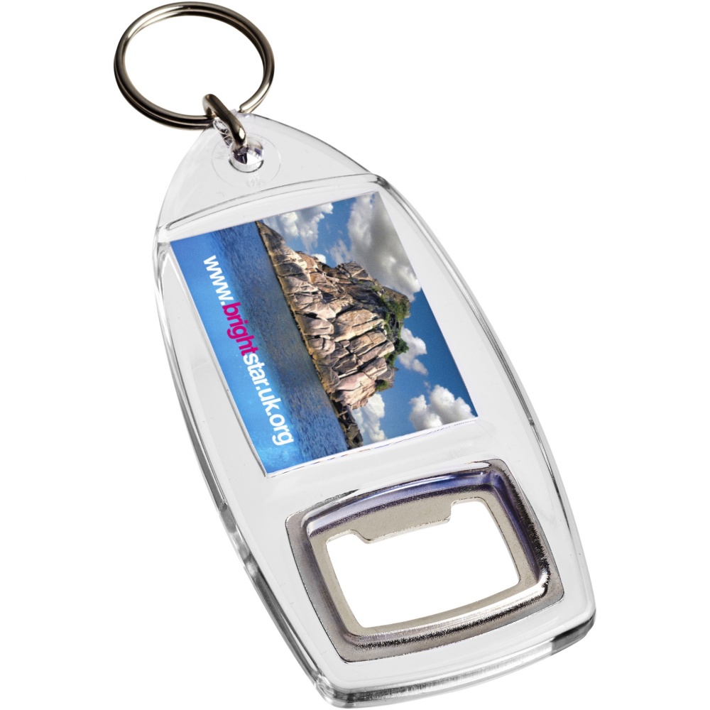 Logo trade advertising products image of: Jibe R1 bottle opener keychain