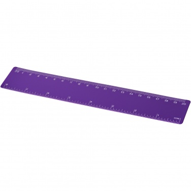 Logo trade promotional products image of: Rothko 20 cm plastic ruler