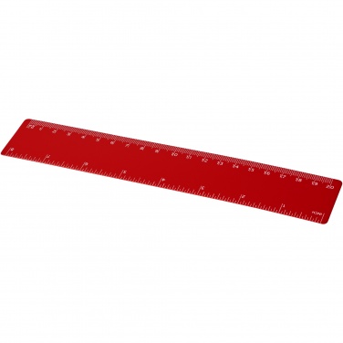 Logo trade business gift photo of: Rothko 20 cm plastic ruler