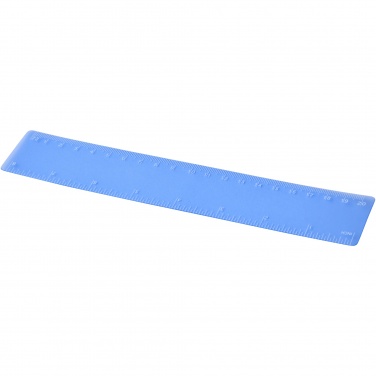 Logo trade promotional gifts image of: Rothko 20 cm plastic ruler