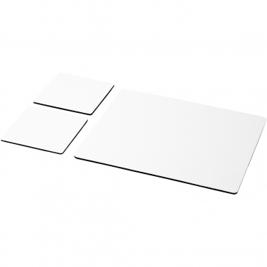 Logotrade promotional giveaways photo of: Q-Mat® mouse mat and coaster set combo 3