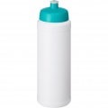 Baseline® Plus 750 ml bottle with sports lid, White / Aqua