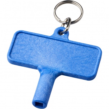 Logotrade corporate gift picture of: Largo plastic radiator key with keychain