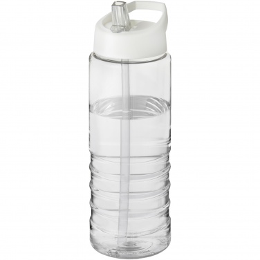 Logo trade business gifts image of: H2O Active® Treble 750 ml spout lid sport bottle