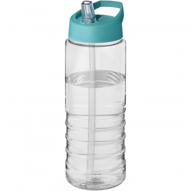 Logo trade corporate gift photo of: H2O Active® Treble 750 ml spout lid sport bottle