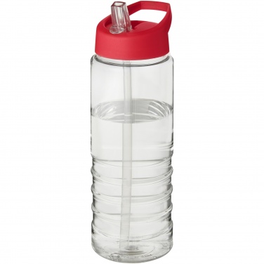 Logo trade promotional giveaways image of: H2O Active® Treble 750 ml spout lid sport bottle