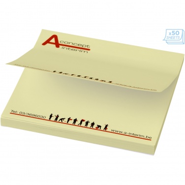 Logo trade promotional items image of: Sticky-Mate® sticky notes 75x75mm