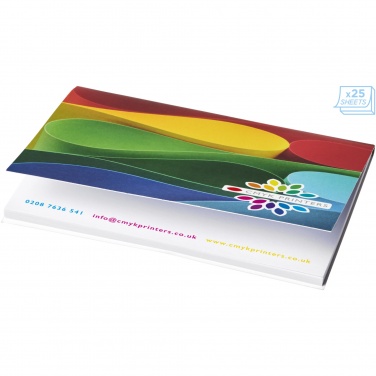 Logo trade advertising product photo of: Sticky-Mate® A7 soft cover sticky notes 100x75mm