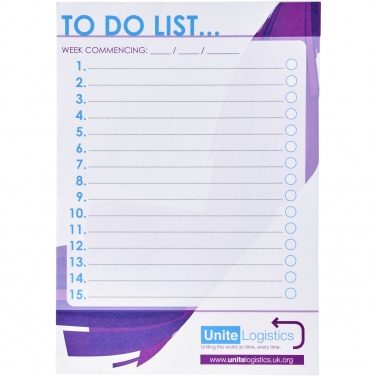 Logo trade promotional merchandise picture of: Desk-Mate® A5 notepad