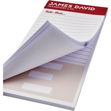 Logo trade corporate gifts image of: Desk-Mate® 1/3 A4 notepad