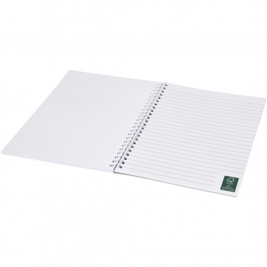 Logo trade promotional giveaways picture of: Desk-Mate® A5 spiral notebook