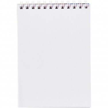 Logo trade promotional item photo of: Desk-Mate® spiral A6 notebook