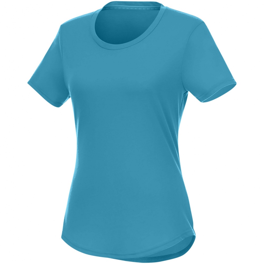 Logo trade business gifts image of: Jade short sleeve women's GRS recycled t-shirt