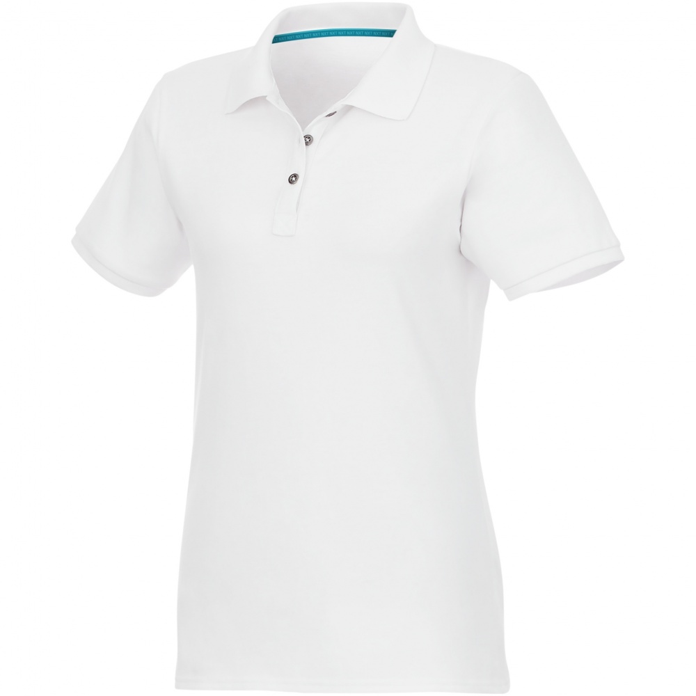 Logo trade advertising product photo of: Beryl short sleeve women's organic recycled polo