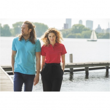 Logotrade promotional item image of: Beryl short sleeve women's organic recycled polo