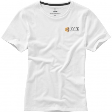 Logo trade promotional merchandise photo of: Nanaimo short sleeve women's t-shirt