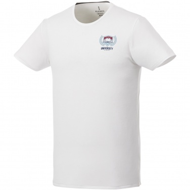 Logo trade promotional merchandise image of: Balfour short sleeve men's organic t-shirt