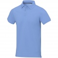 Calgary short sleeve men's polo, Light blue