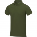 Calgary short sleeve men's polo, Army green