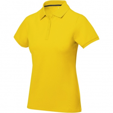 Logo trade promotional merchandise picture of: Calgary short sleeve women's polo