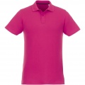 Helios short sleeve men's polo, Magenta